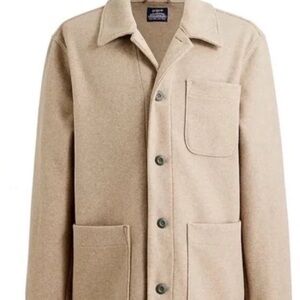 J. Crew Men's Beige Shirt Jacket